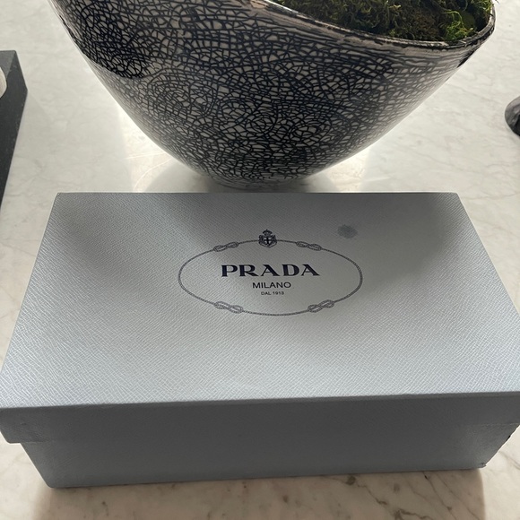 Authentic New Never Worn Prada Calzature Donna Sandals with Crystals - Picture 2 of 10